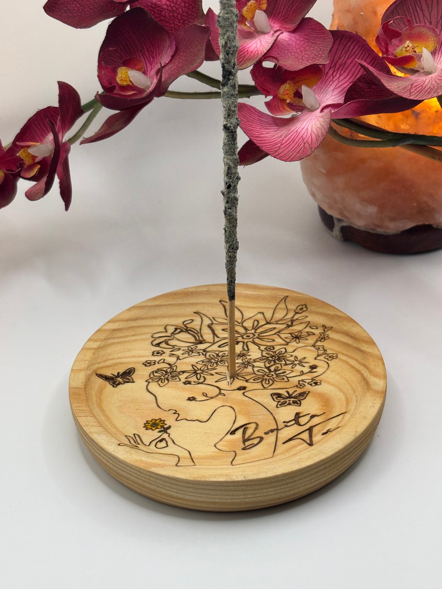 💖 Porta Incienso para varilla “Bonita Tú” – Un símbolo con propósito 🌿