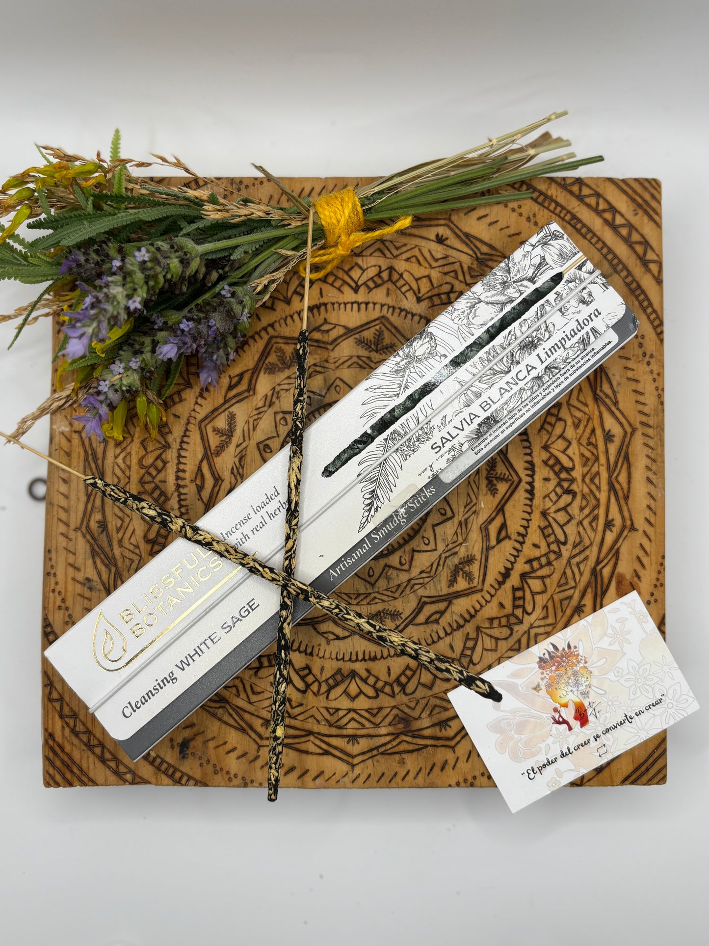 Incienso de Salvia blanca en varilla