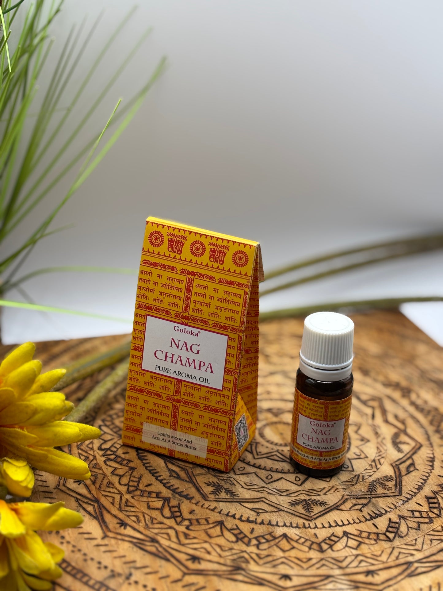 🌸 Aceite Aromático Nag Champa – Misticismo, equilibrio y alma