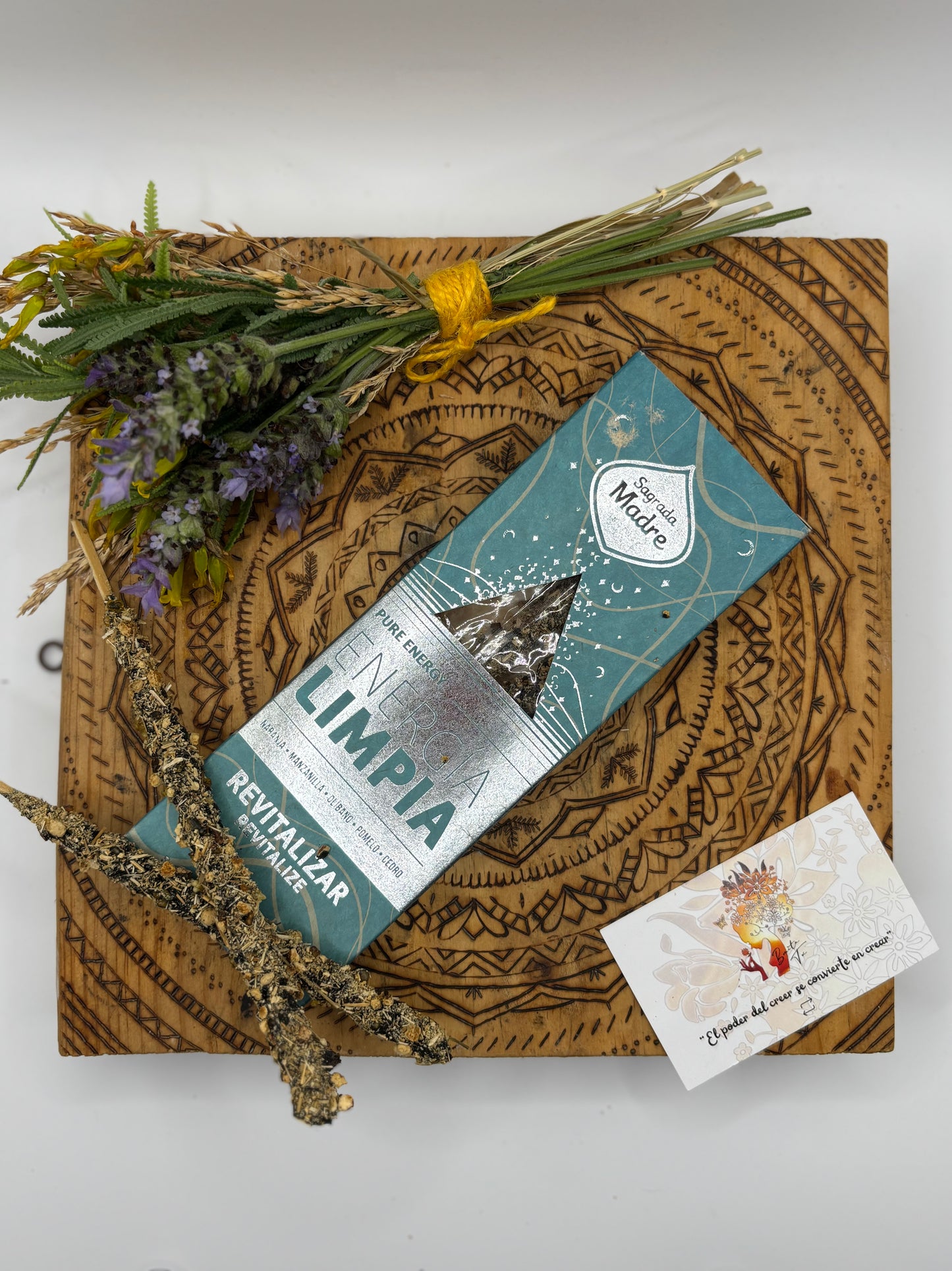 Incienso de Energía Limpia en varilla