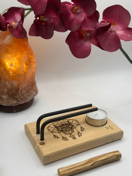 🌿 Canela & Palo Santo – Fuerza Interior y Calidez Protectora 🕯️