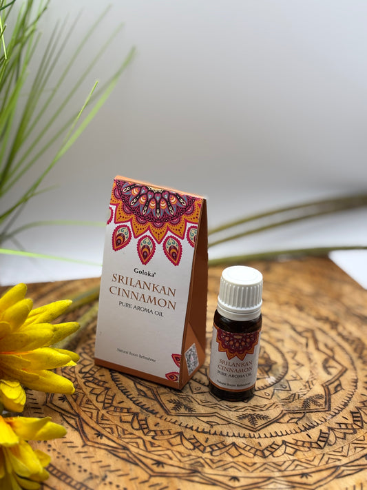 🌿 Aceite Aromático Srilankan Cinnamon – Calidez, confort y energía renovada