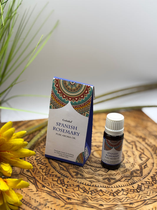 🌿 Aceite Aromático Spanish Rosemary – Claridad, energía y frescura natural