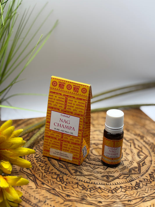 🌸 Aceite Aromático Nag Champa – Misticismo, equilibrio y alma