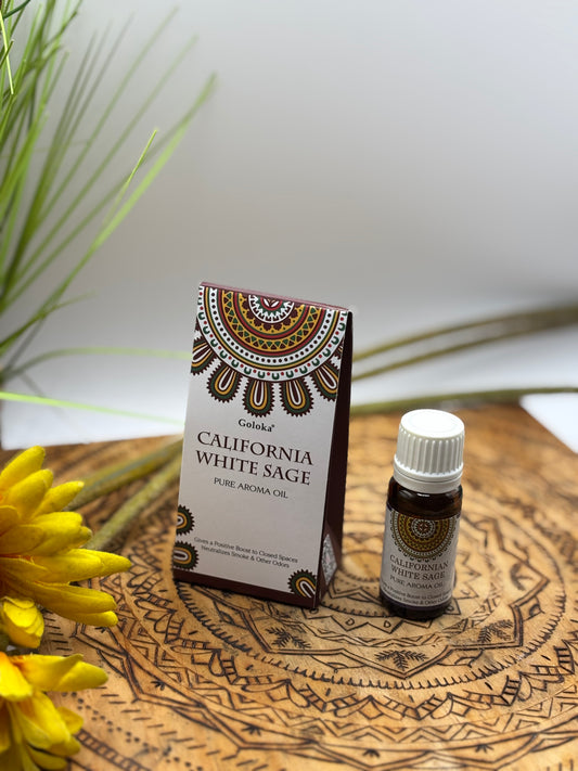 🌿 Aceite Aromático California White Sage – Limpieza, claridad y renovación